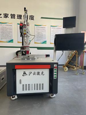 Máquina automática de soldadura por láser de fibra con sistema de control Cypcut y 50Hz-5KHz