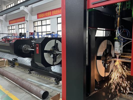 Máquina de corte de tubos eléctricos con láser de alta precisión