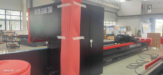 Máquina de corte de tubos de metal con control CNC y consumo