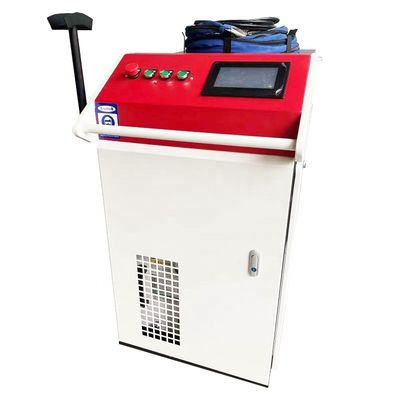1000W-3000W Máquina de soldadura por láser de fibra portátil de alta velocidad para acero de aluminio de cobre