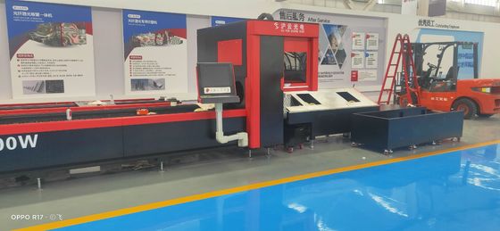 Máquina de corte de tubos de metal con control CNC y consumo