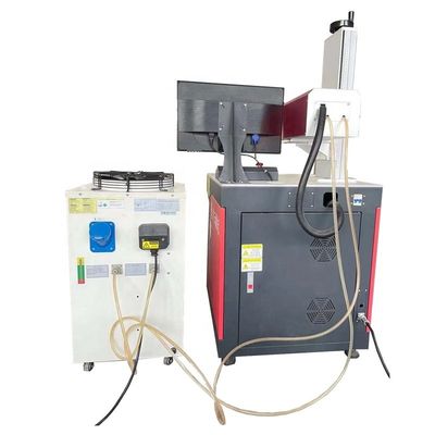 10w 20w 30w 50w Máquina de grabado láser CNC para corte de placas metálicas y joyas de plástico
