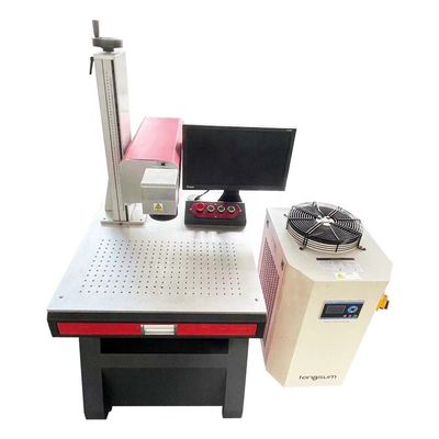 10w 20w 30w 50w Máquina de grabado láser CNC para corte de placas metálicas y joyas de plástico