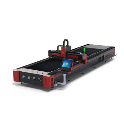 7000 KG Peso HIWIN Guiderail 18x18 50w máquina de corte por láser de fibra CNC en Jinan 1530