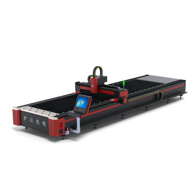 7000 KG Peso HIWIN Guiderail 18x18 50w máquina de corte por láser de fibra CNC en Jinan 1530