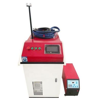 Máquina de soldadura por láser portátil de 1000w para acero inoxidable en materiales de construcción