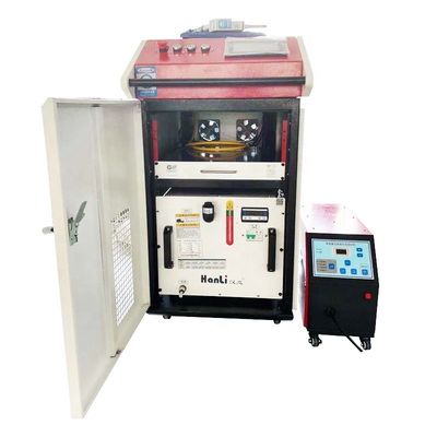 Máquina de soldadura por láser portátil de 1000w para acero inoxidable en materiales de construcción