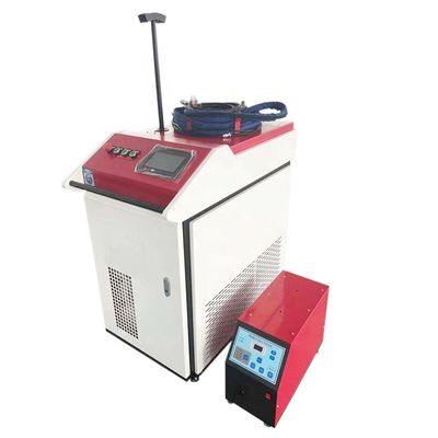 Máquina de soldadura por láser portátil de 1000w para acero inoxidable en materiales de construcción