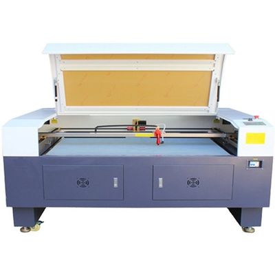 Grabadora láser de CO2 80W-200W para tejido de madera refrigerado con agua, papel de piedra, vidrio, cuero acrílico
