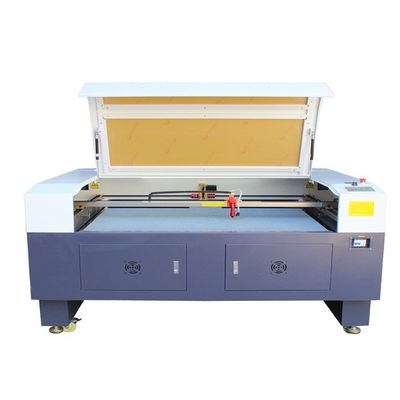 Grabadora láser de CO2 80W-200W para tejido de madera refrigerado con agua, papel de piedra, vidrio, cuero acrílico