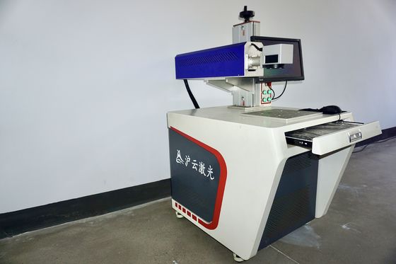 Máquina portátil de marcado por fibra láser con enfriamiento por aire de marcado profundo para la imagen de marcado de metales