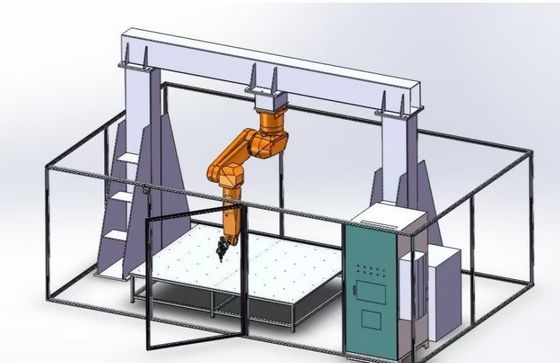 Máquina de soldadura robótica láser CNC Sí 3D para máquina de corte de metal complejo inteligente