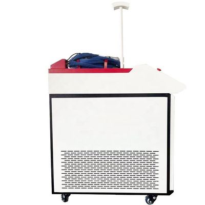 Máquina de soldadura de fibra portátil con fuente láser RAYCUS estándar 10M-15M