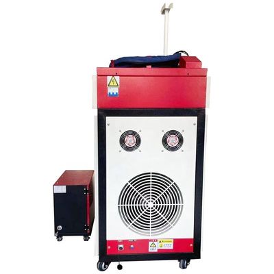 Máquina de soldadura de fibra portátil con fuente láser RAYCUS estándar 10M-15M