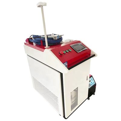 Máquina de soldadura de fibra portátil con fuente láser RAYCUS estándar 10M-15M
