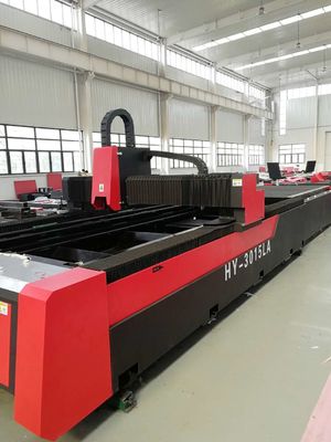 3015 Máquina de corte por láser de fibra óptica CNC de 2000w Material aplicable al metal