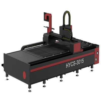 3015 Máquina de corte por láser de fibra 1000W 1500W 2000W 3000W con configuración tipo pórtico