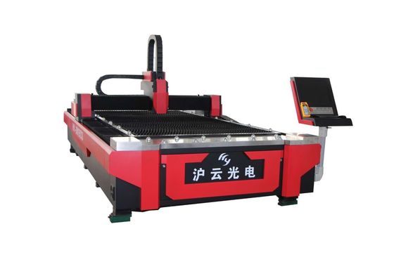 Máquina de corte por láser de fibra CNC 1000w para corte de acero de alta precisión