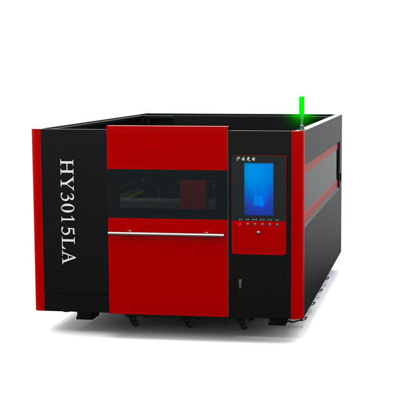 Máquina de corte por láser de fibra de 1300 mm para planta de fabricación de madera CNC de micro chorro cerrada