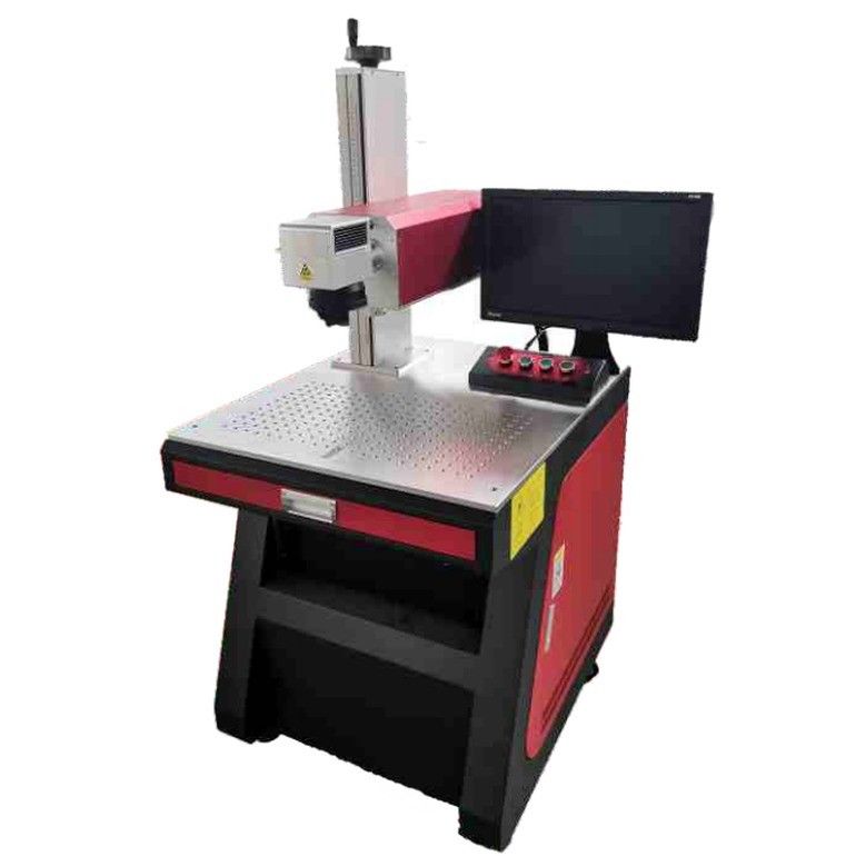 10w 20w 30w 50w máquina de grabado láser CNC para placa de metal software de control profesional