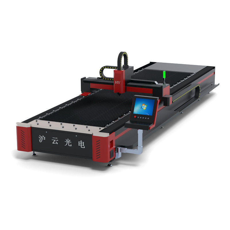 7000 KG Peso HIWIN Guiderail 18x18 50w máquina de corte por láser de fibra CNC en Jinan 1530