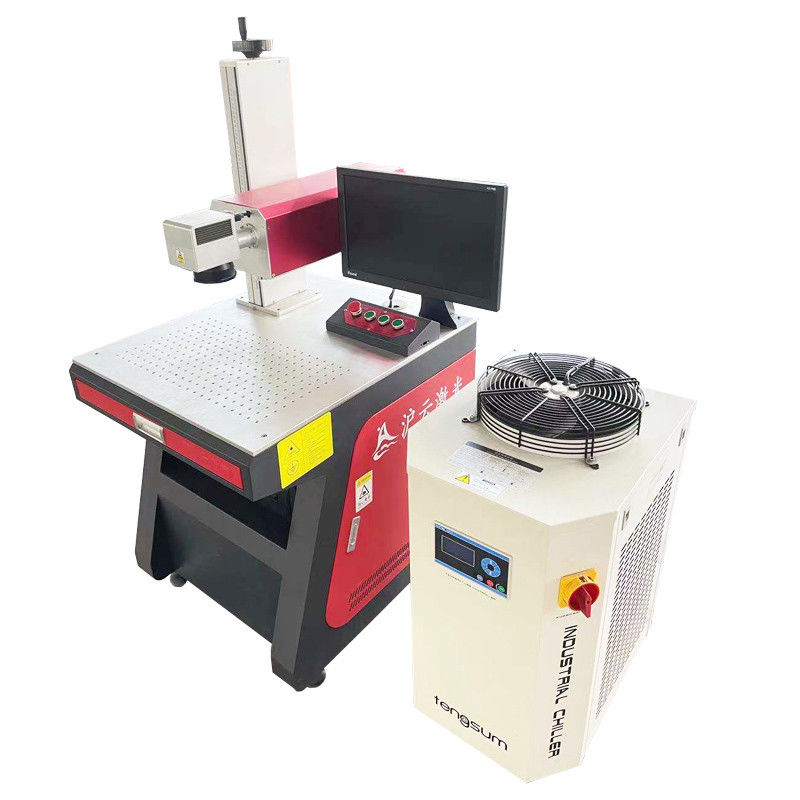 Máquina portátil de marcado por fibra láser con enfriamiento por aire de marcado profundo para la imagen de marcado de metales
