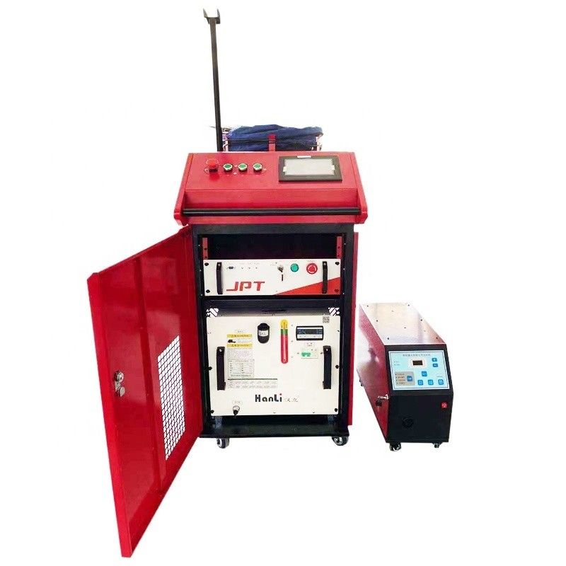Máquina de soldadura por láser de fibra portátil 1000W 1500W 2000W 3000W para el corte CNC de espesor