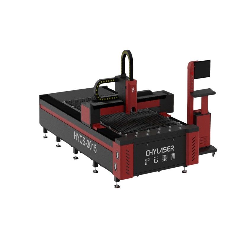 3015 Máquina de corte por láser de fibra 1000W 1500W 2000W 3000W con configuración tipo pórtico